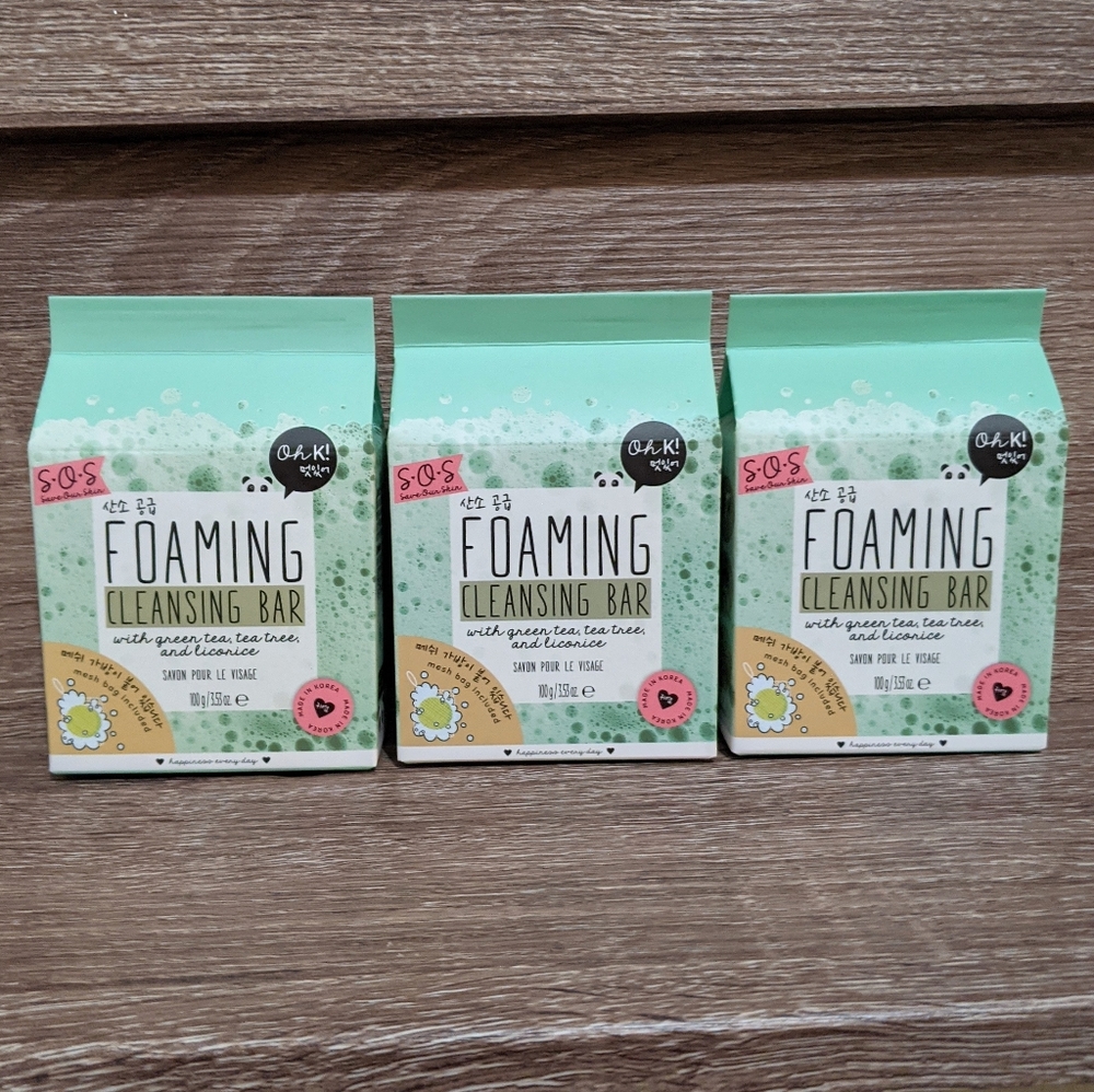 Oh K! Cleansing Bars 3 Packs